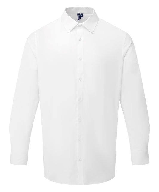 Premier Long sleeve Recyclight poplin shirt - Custom Printed