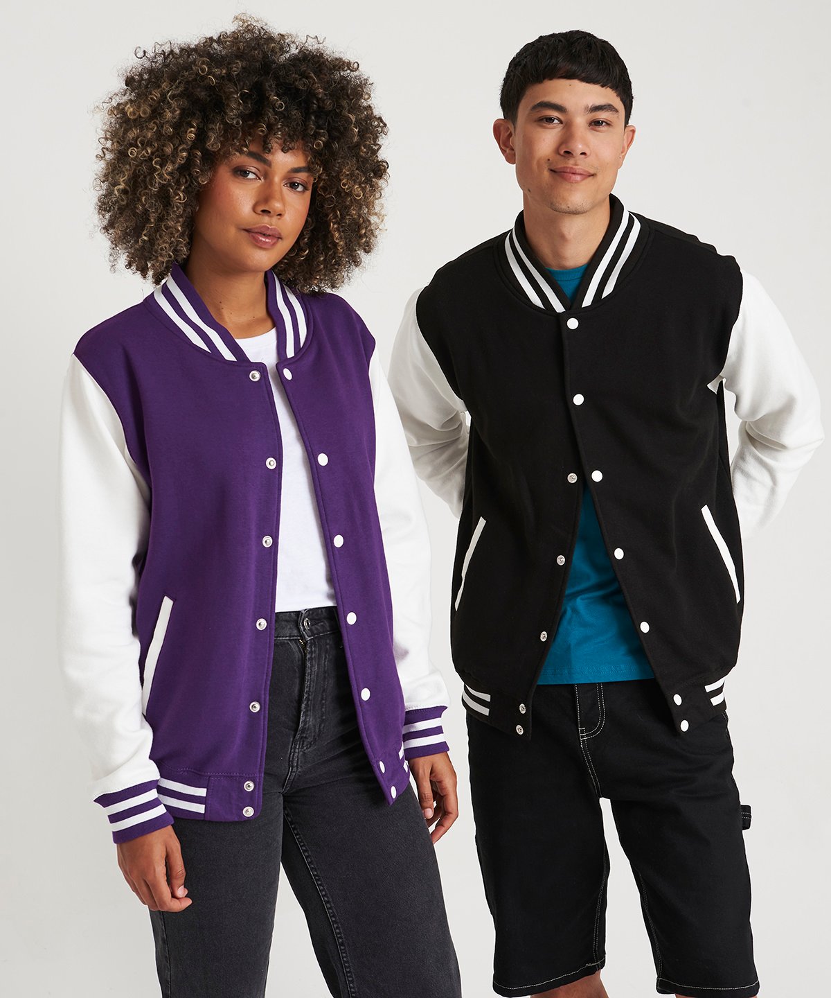 AWDis Varsity Jacket - Custom Printed