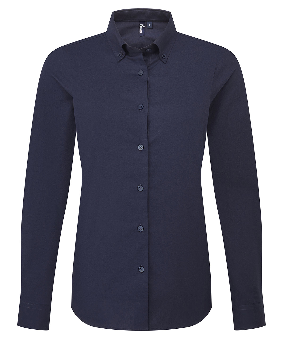 Premier Ladies Supreme Oxford long sleeve shirt - Custom Printed