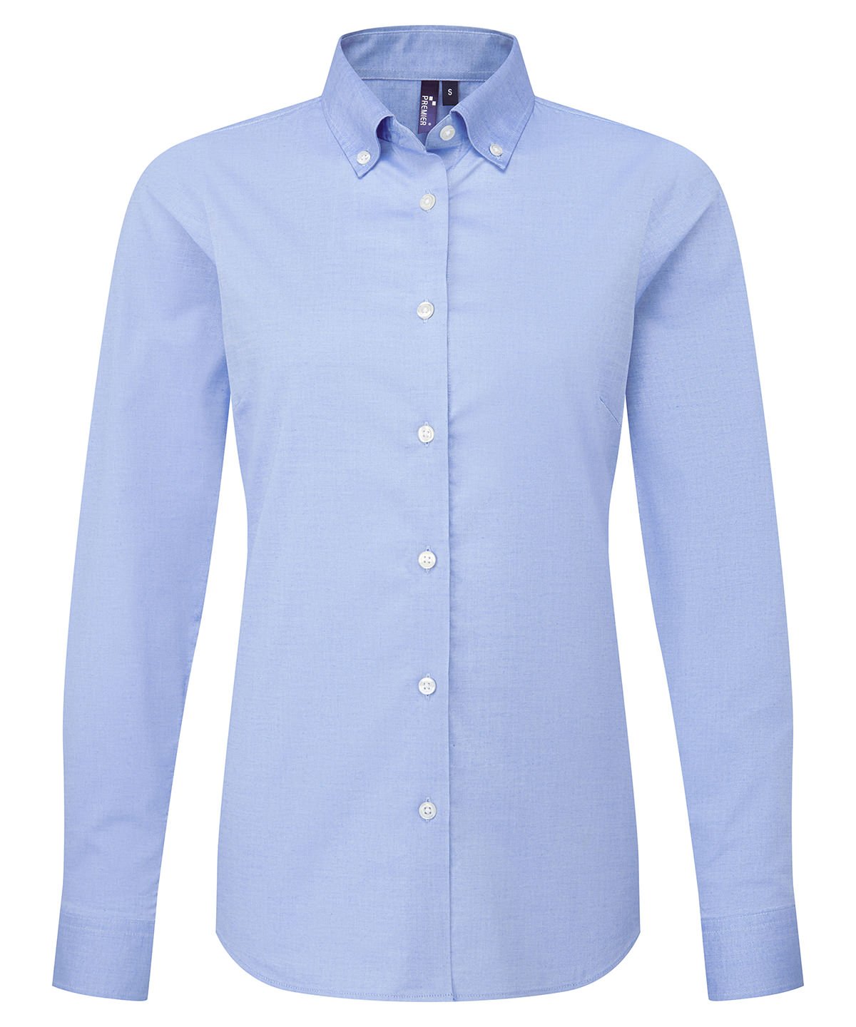 Premier Ladies Supreme Oxford long sleeve shirt - Custom Printed