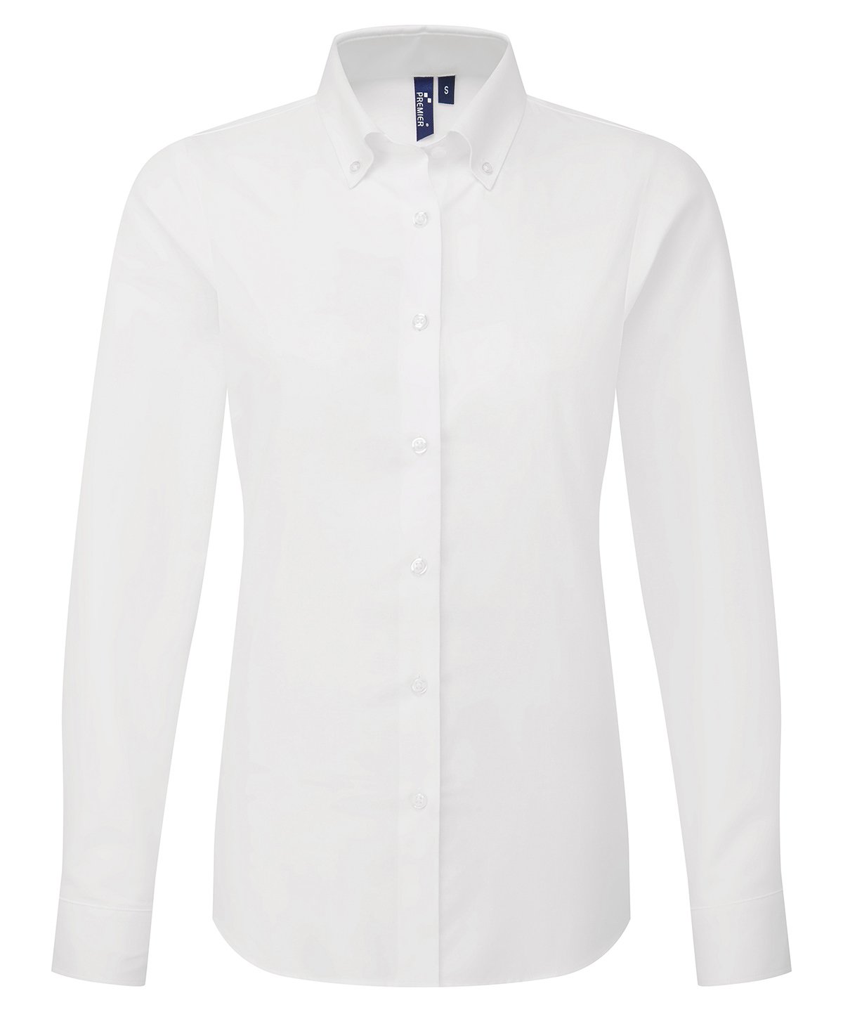 Premier Ladies Supreme Oxford long sleeve shirt - Custom Printed