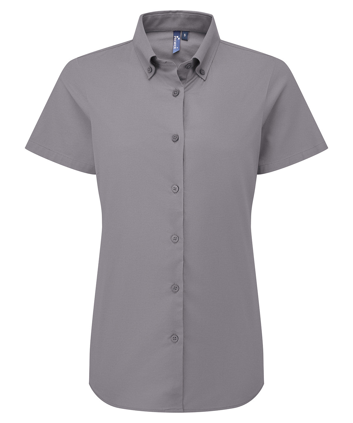 Premier Ladies Supreme Oxford short sleeve shirt - Custom Printed