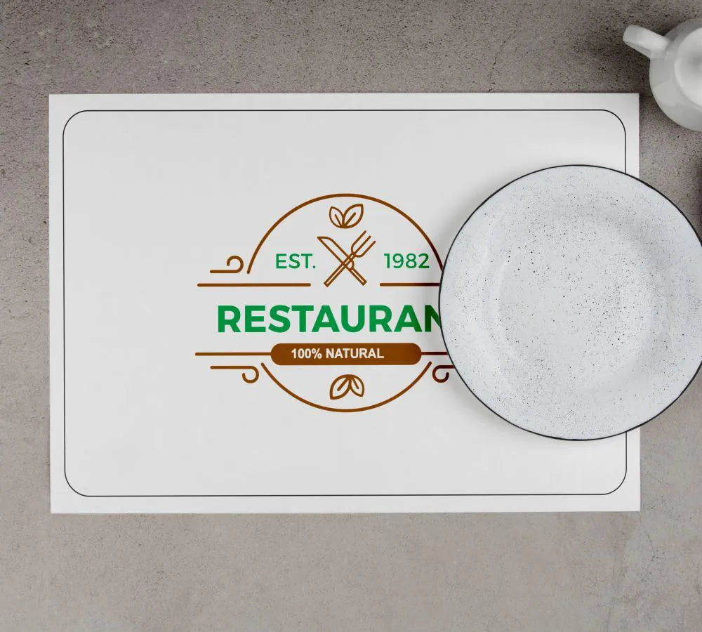 MDF Placemats with Cork Base - Custom Printed