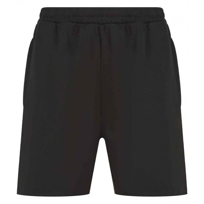 Finden & Hales Knitted Shorts, Black, Custom Print