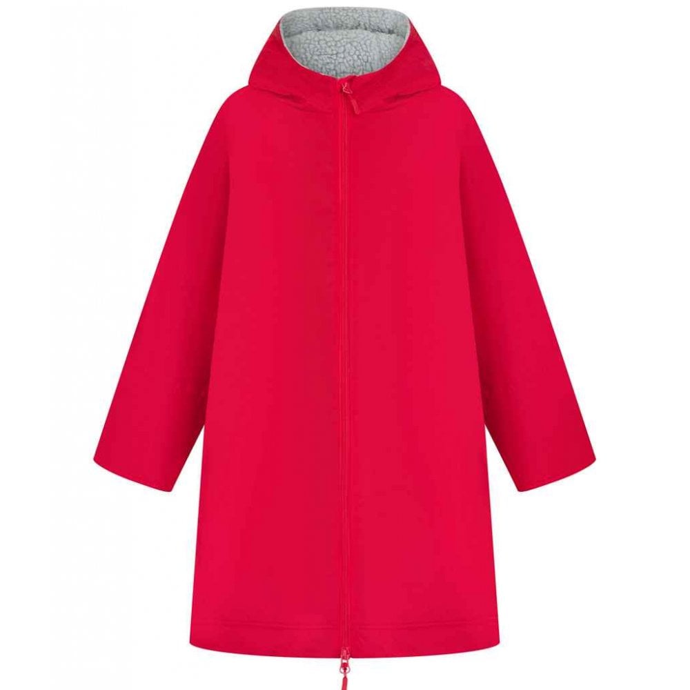 Finden & Hales Kids All Weather Robe, Red, Custom Print