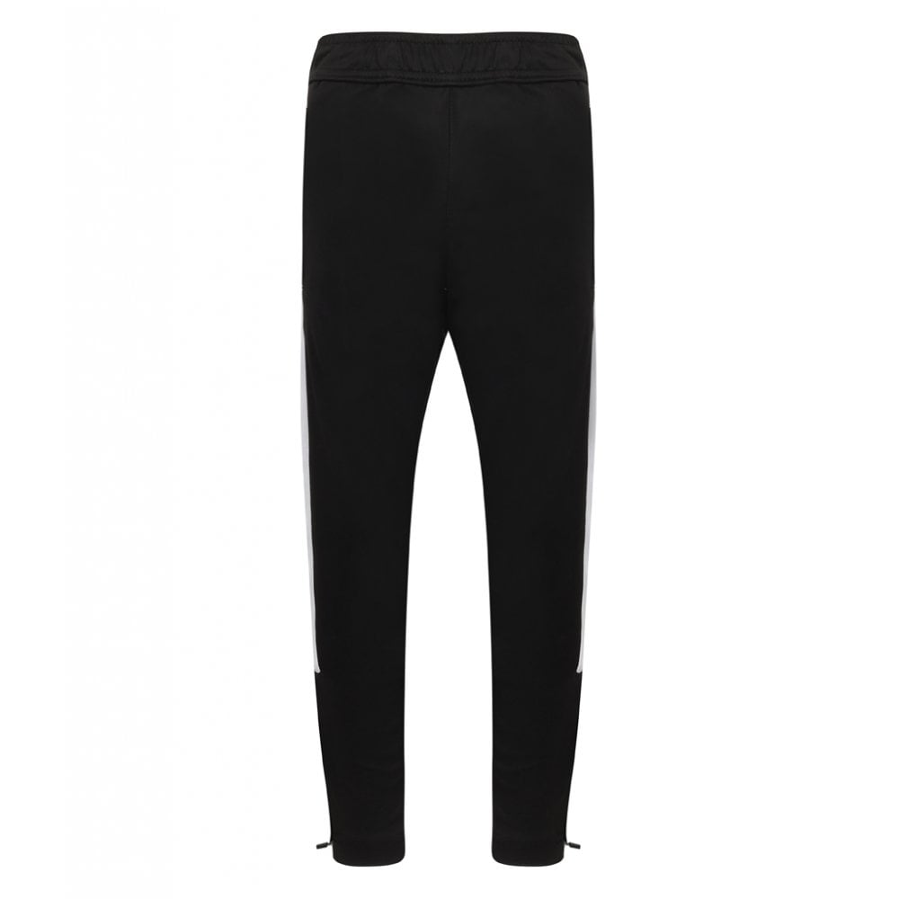 Finden & Hales Kids Knitted Tracksuit Pants, Black/White, Custom Print