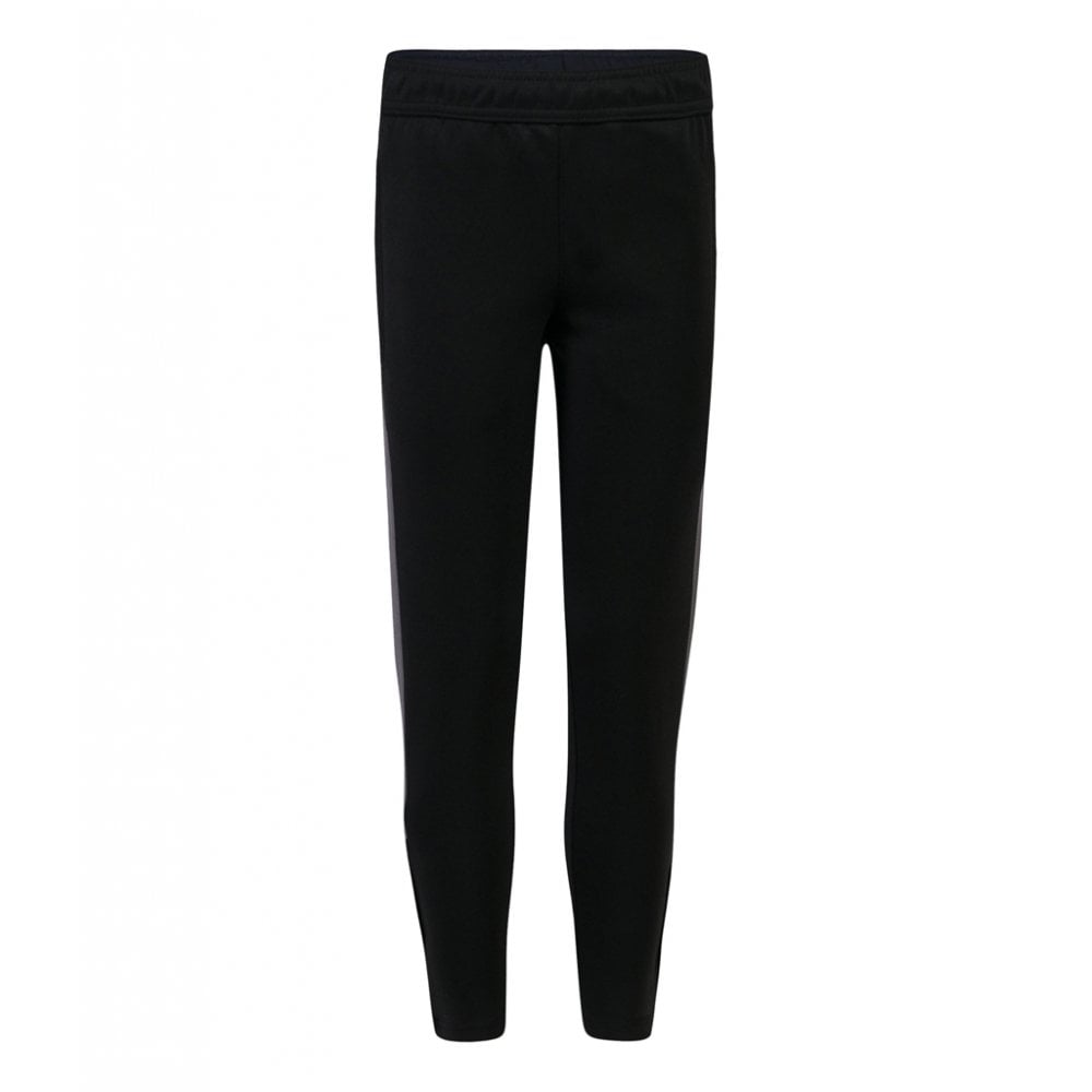 Finden & Hales Kids Knitted Tracksuit Pants, Black/Gunmetal, Custom Print