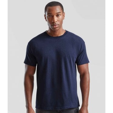 Fruit of the loom original t-shirt, navy, for custom printing, workwear printing, personalised workwear.