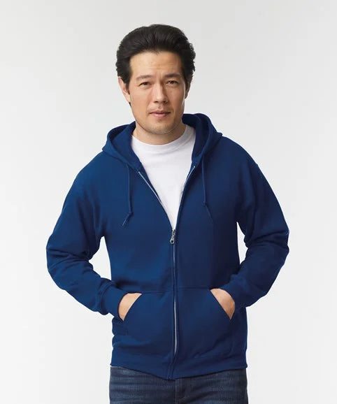 Gildan Heavy Blend™ Zip Hooded Sweatshirt - Custom printed
