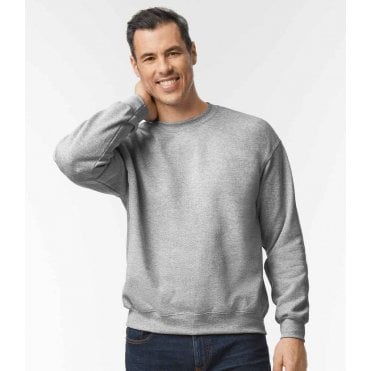 Gildan Dryblend sweatshirt, grey, for custom printing