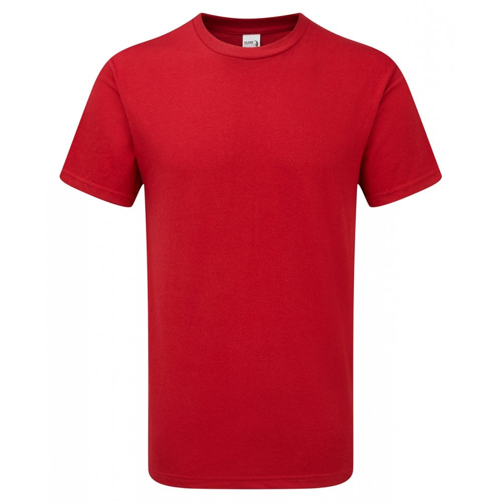 Gildan Hammer Heavyweight T-Shirt Sport Scarlet Red Custom Print