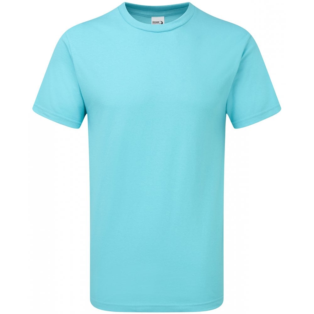 Gildan Hammer Heavyweight T-Shirt Lagoon Blue Custom Print