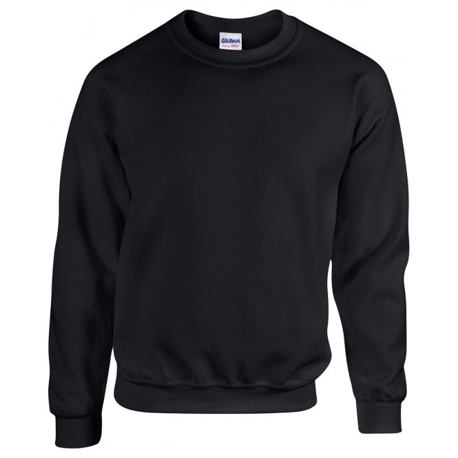 Gildan heavy blend sweatshirt, black, for custom printing
