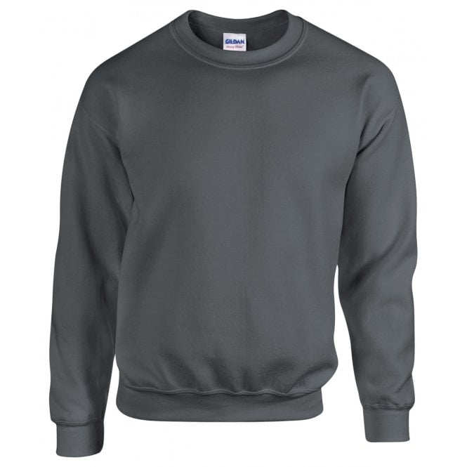Gildan heavy blend sweatshirt, charcoal, for custom printing