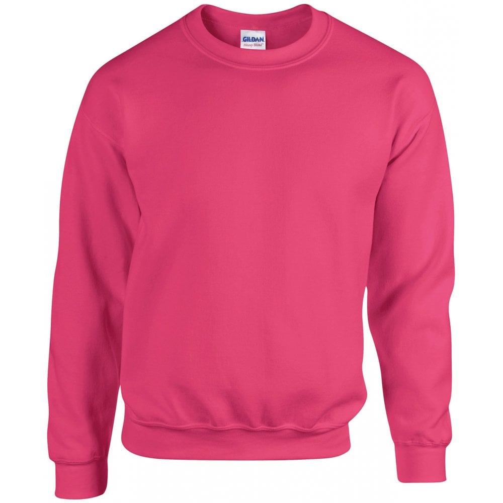 Gildan heavy blend sweatshirt, heliconia, for custom printing