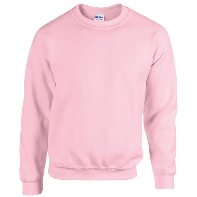 Gildan heavy blend sweatshirt, light pink, for custom printing