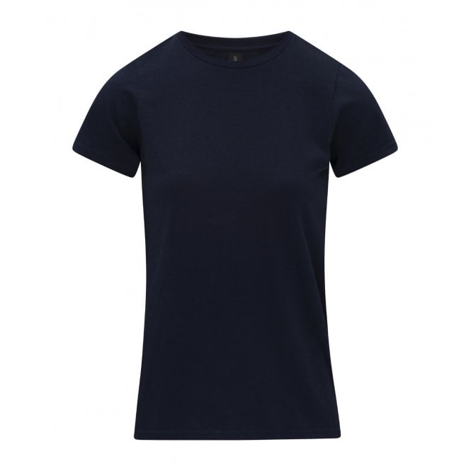 Gildan ladies softstyle midweight t-shirt, navy, for custom printing