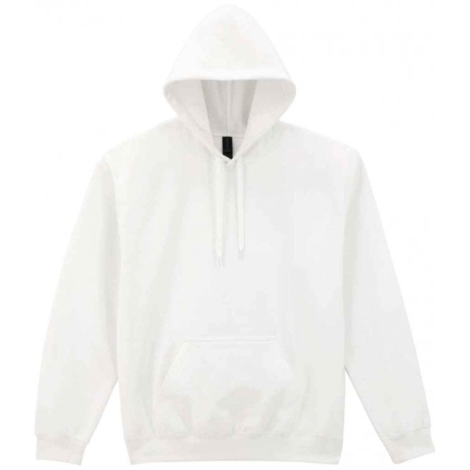 Gildan softstye midweight hoodie, white, for custom printing