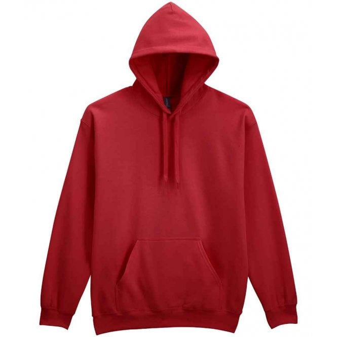 Gildan softstye midweight hoodie, red, for custom printing