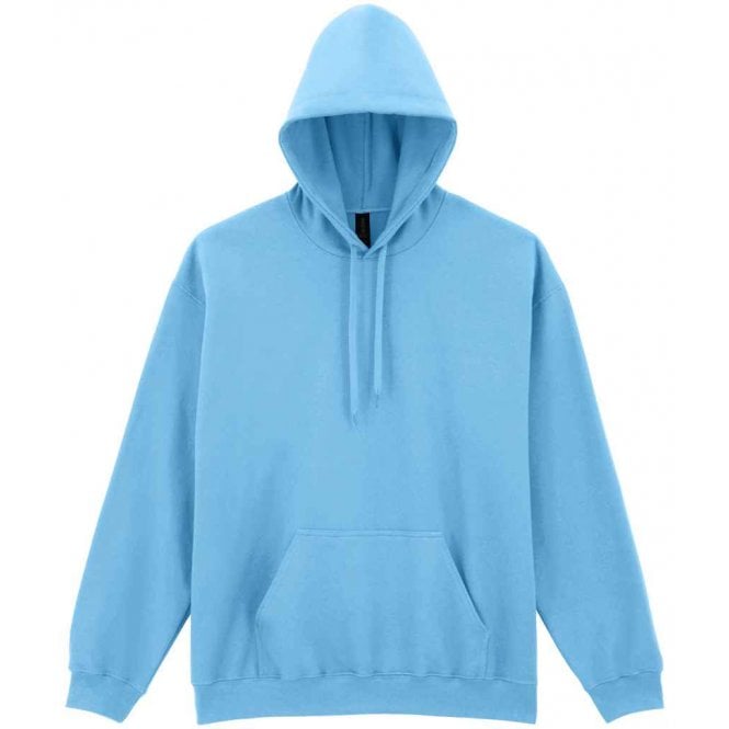 Gildan softstye midweight hoodie, sky blue, for custom printing