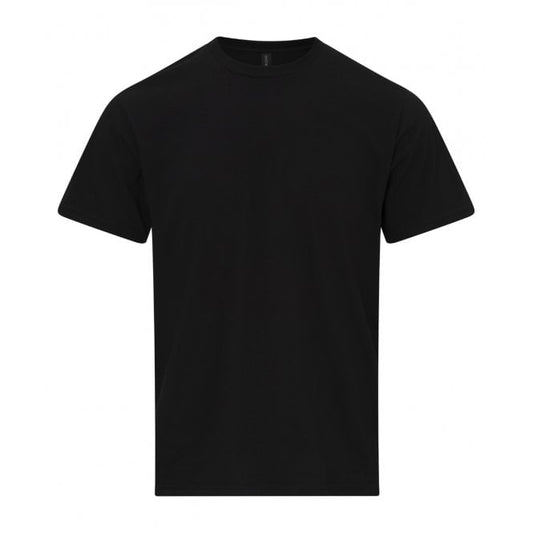 Gildan softsyle midweight t-shirt, black, for custom printing