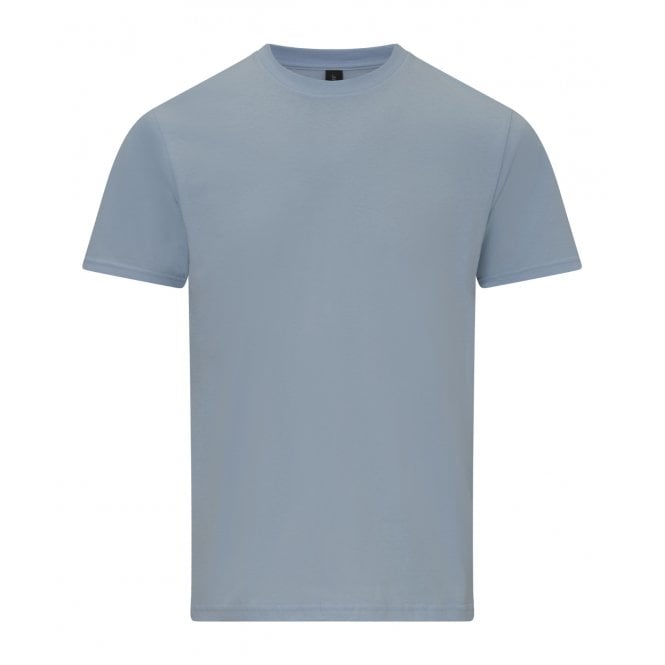 Gildan softsyle midweight t-shirt, light blue, for custom printing