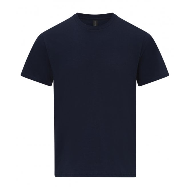 Gildan softsyle midweight t-shirt, navy, for custom printing