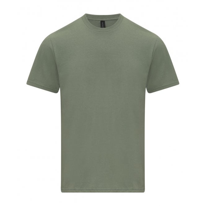 Gildan softsyle midweight t-shirt, sage, for custom printing