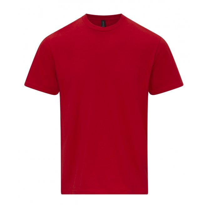 Gildan softsyle midweight t-shirt, red, for custom printing