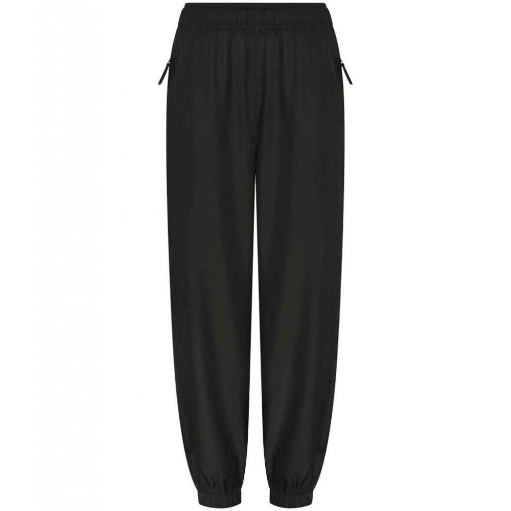 Just Cool AWDis Active Track Pants, Jet Black, Custom Print