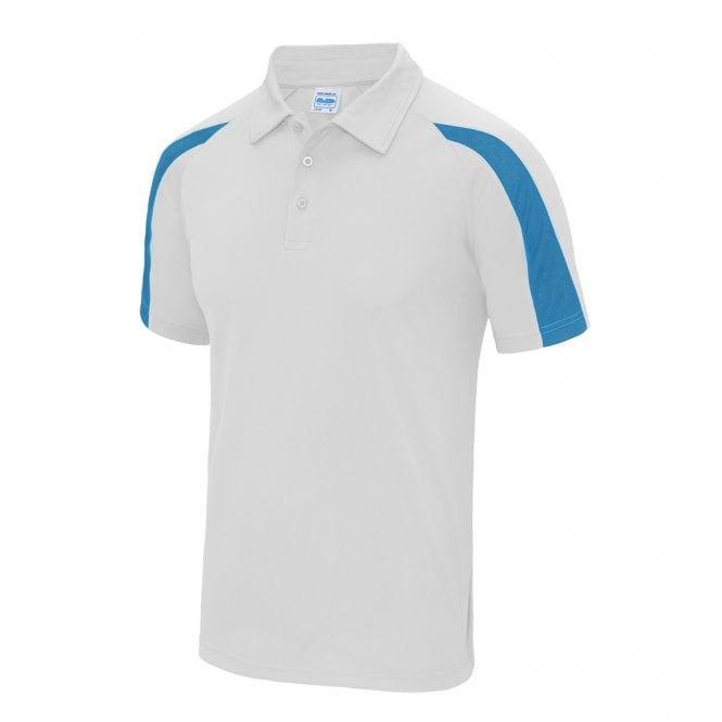 AWDis Just Cool Contrast Polo - Custom Printed