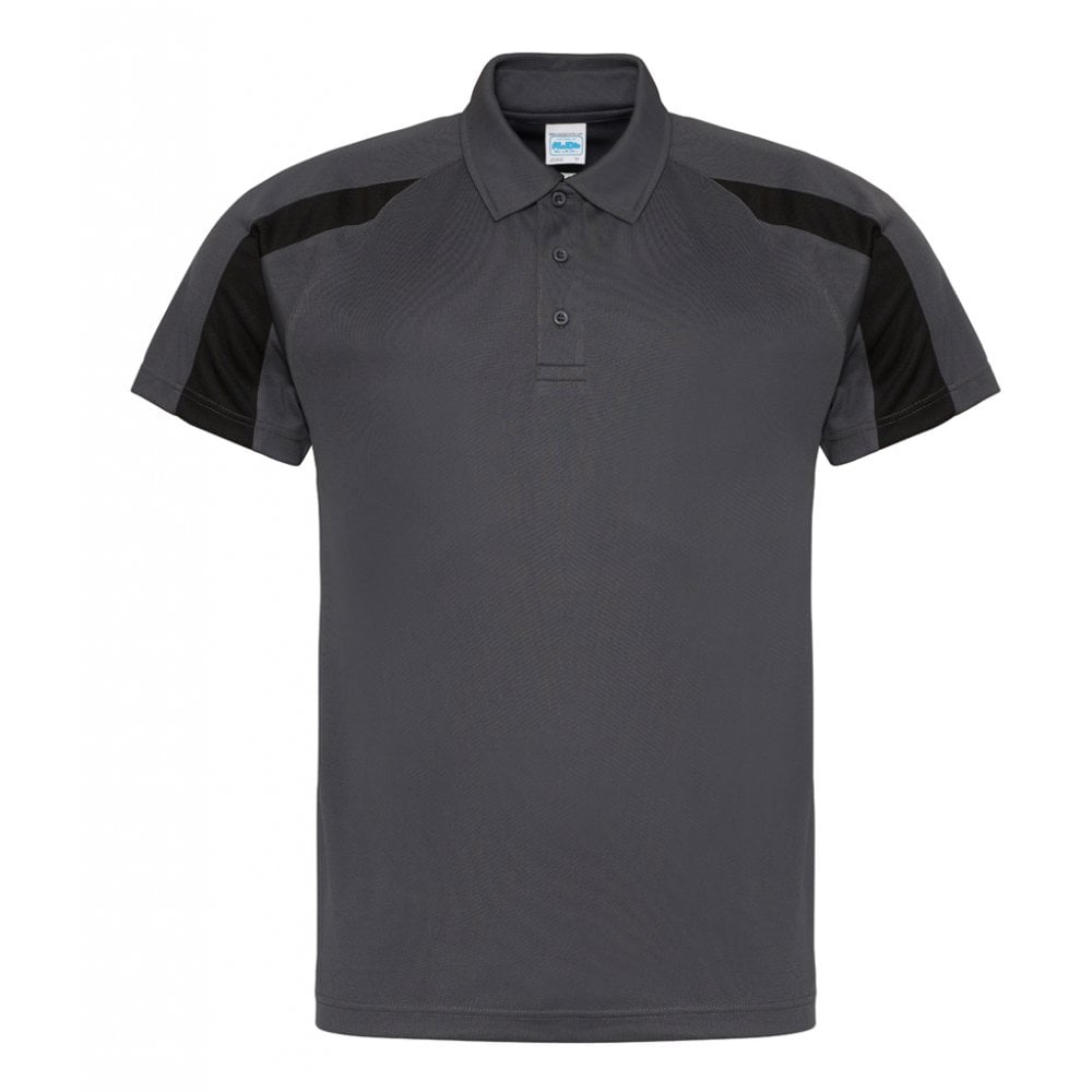 AWDis Just Cool Contrast Polo - Custom Printed