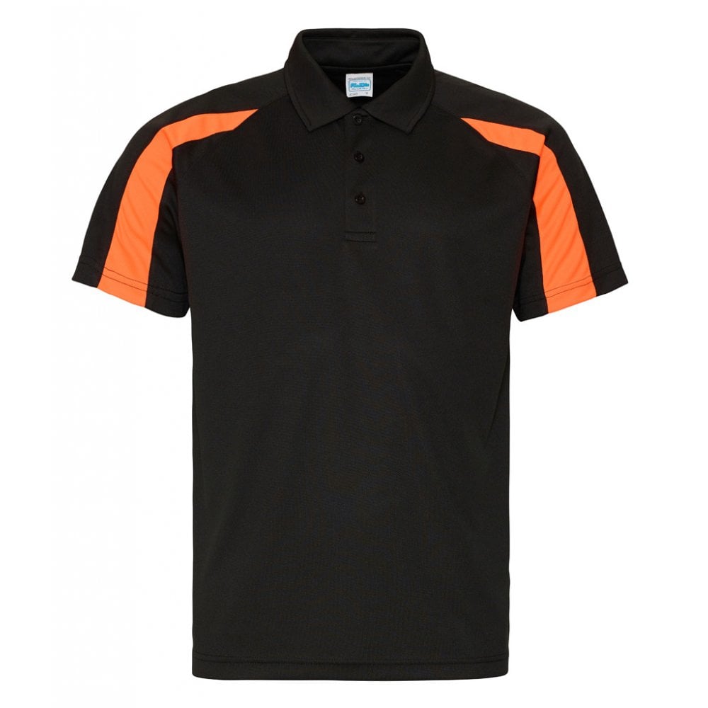 AWDis Just Cool Contrast Polo - Custom Printed