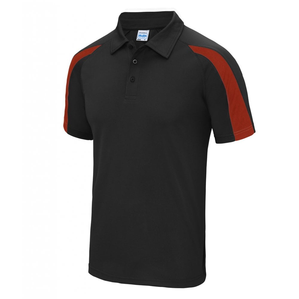 AWDis Just Cool Contrast Polo - Custom Printed