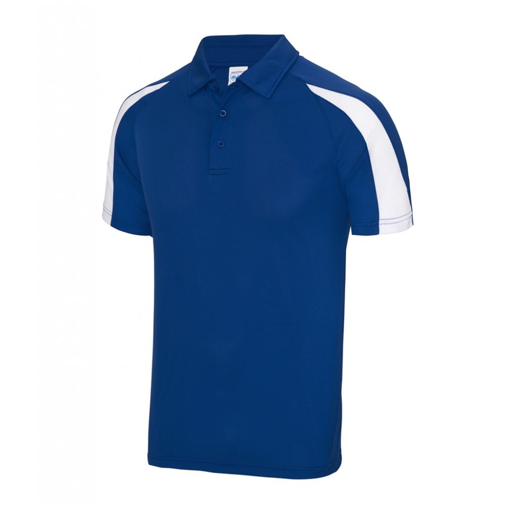 AWDis Just Cool Contrast Polo - Custom Printed