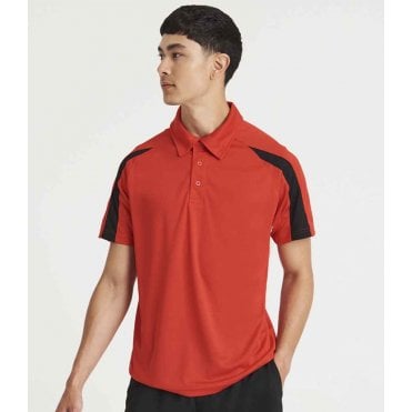AWDis Just Cool Contrast Polo - Custom Printed