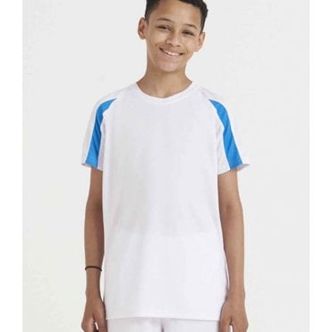 Just Cool AWDis Kids Contrast Cool T-Shirt, Custom Print