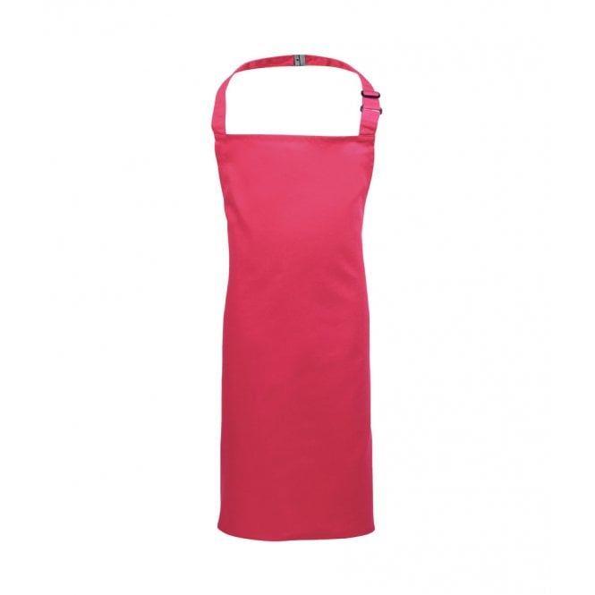 Premier kids bib apron, hot pink, custom printing, personalised