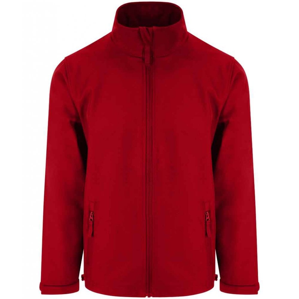 Pro RTX 2 layer softshell jacket, red, custom printed workwear