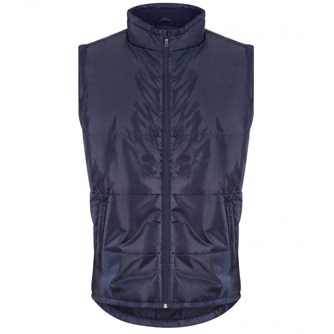 Pro RTX bodywarmer, navy, custom printed workwear