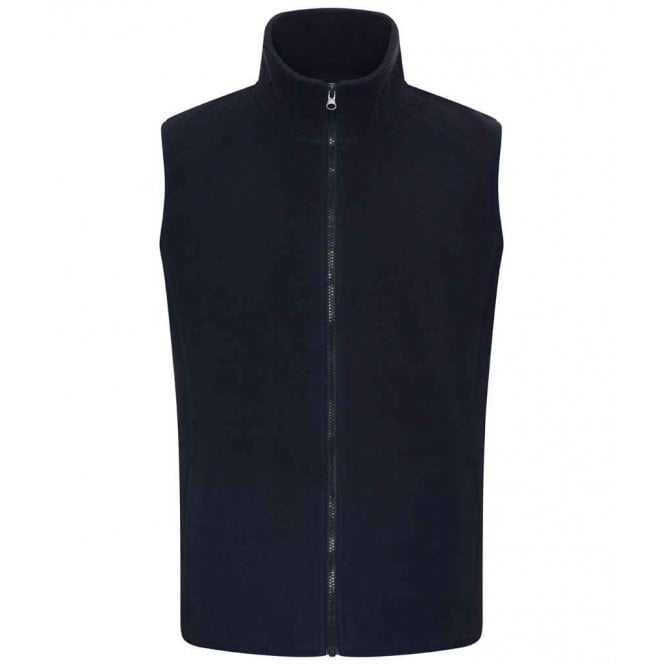 Pro RTX fleece gilet, navy, custom printed workwear