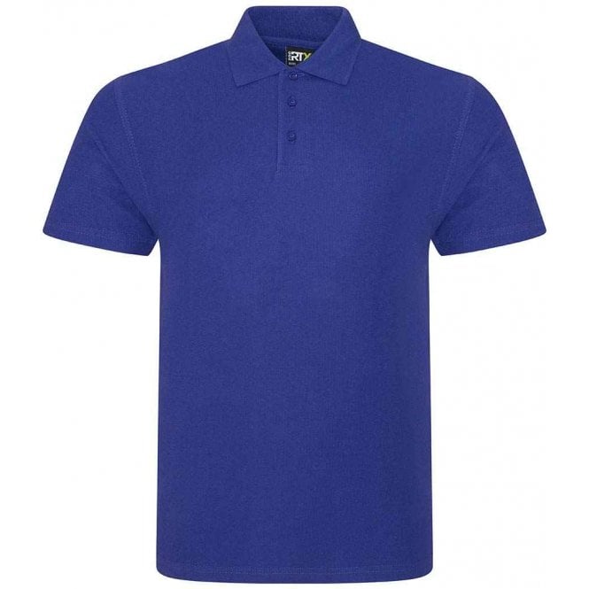Pro RTX pique polo shirt, navy, custom printed workwear