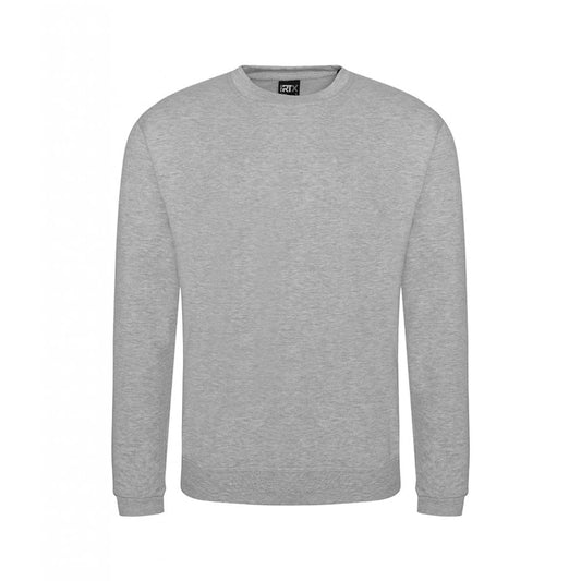 Pro RTX sweatshirt, heather grey, custom printed workwear