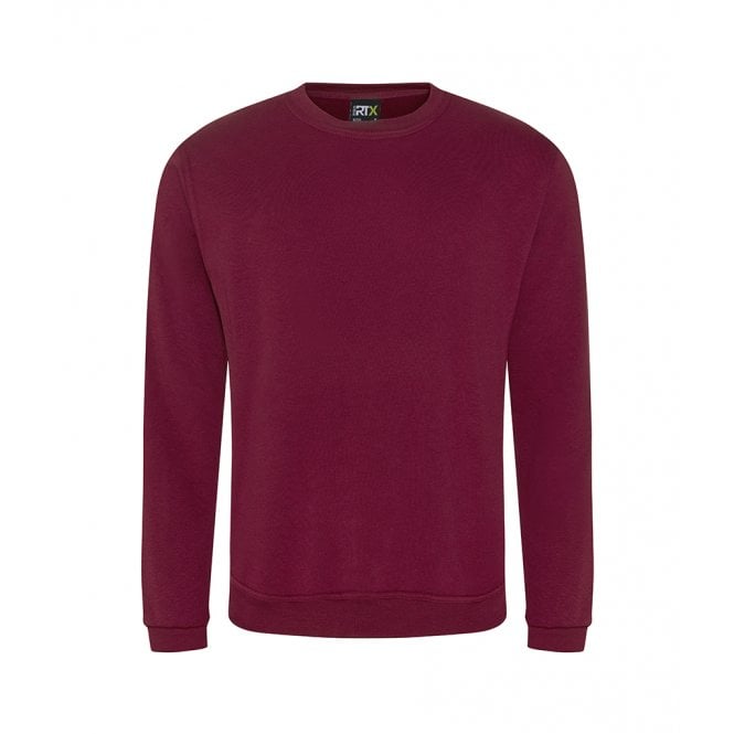 Pro RTX sweatshirt, burgandy, custom printed workwear