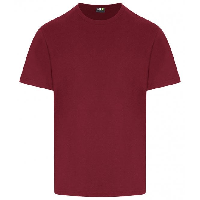 Pro RTX t-shirt, burgandy, custom printed workwear