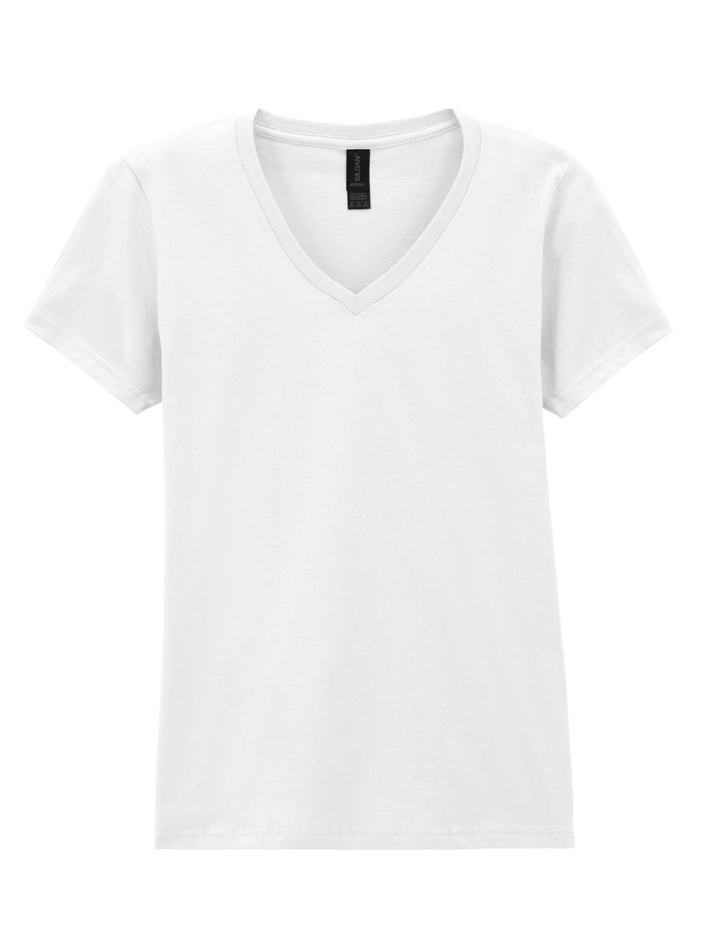 Gildan SoftStyle® Ladies V Neck T-Shirt - Custom Printed