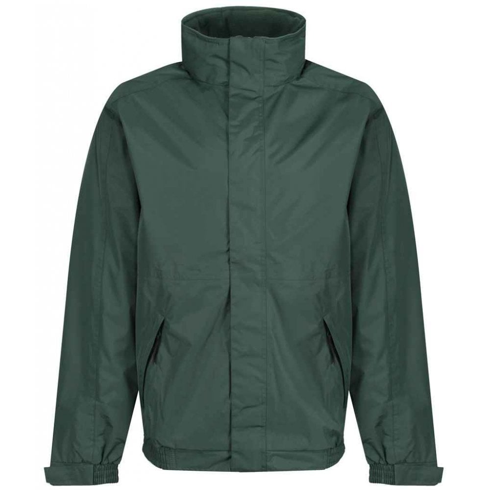 Regatta Dover wayterproof insulated jacket, Green, custom printed workwear