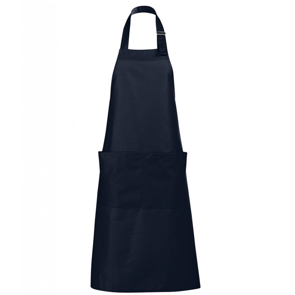 SOL'S gala long bib apron navy custom print