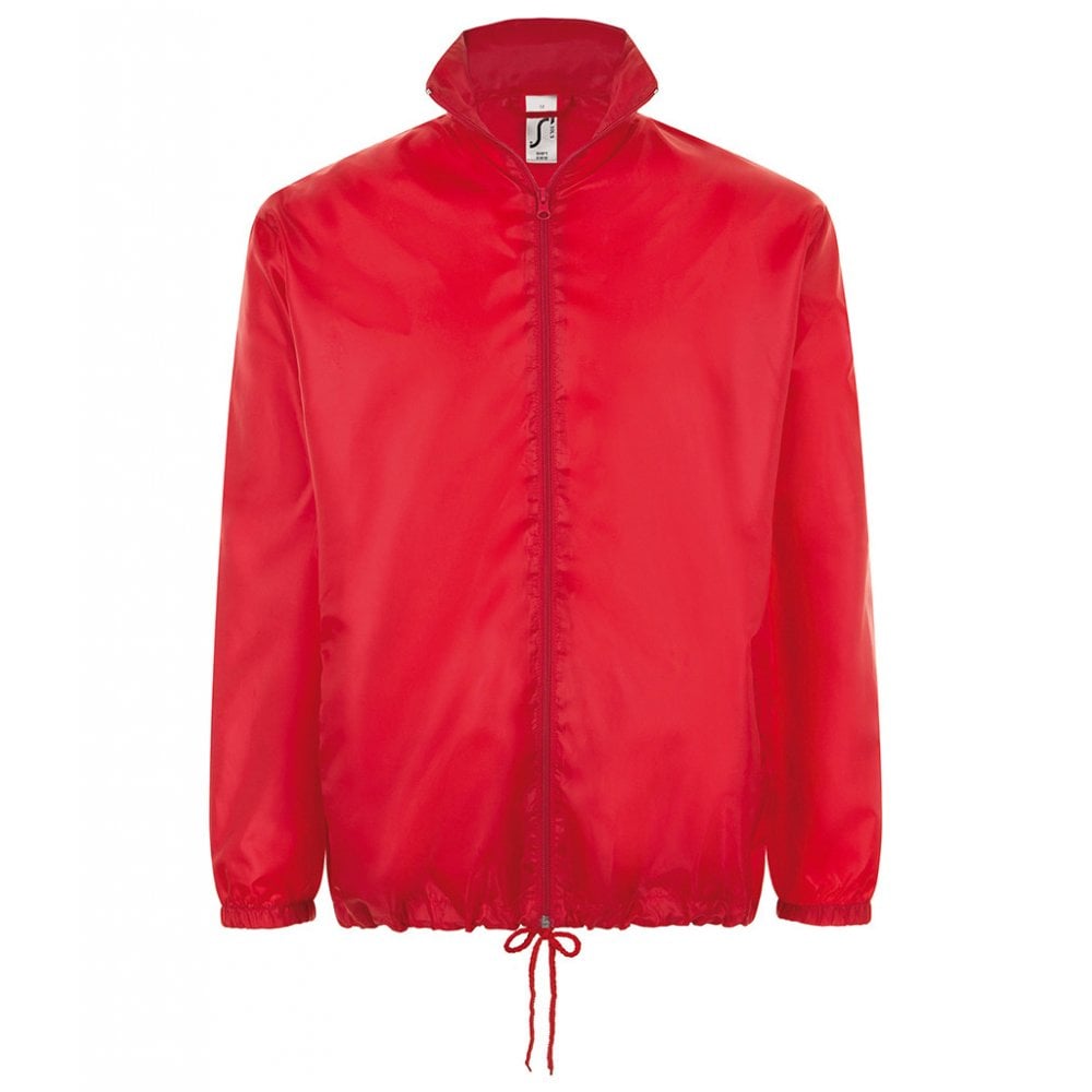 SOL'S Shift Windbreaker Jacket, Red, Custom Print