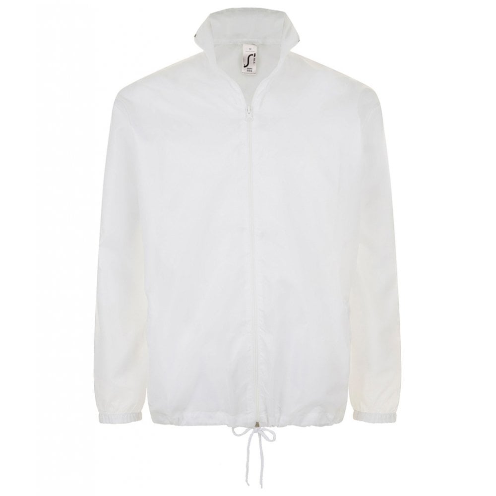 SOL'S Shift Windbreaker Jacket, White, Custom Print